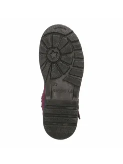 Ricosta Stiefeletten·Hohe Stiefeletten^Schlupfstiefel in rot