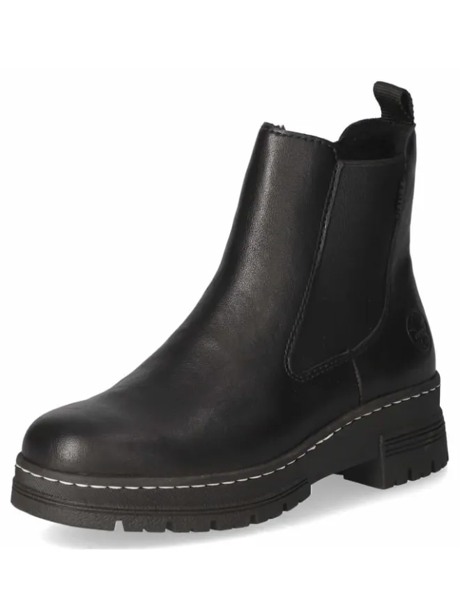 rieker Stiefeletten^Schlupfstiefel in schwarz