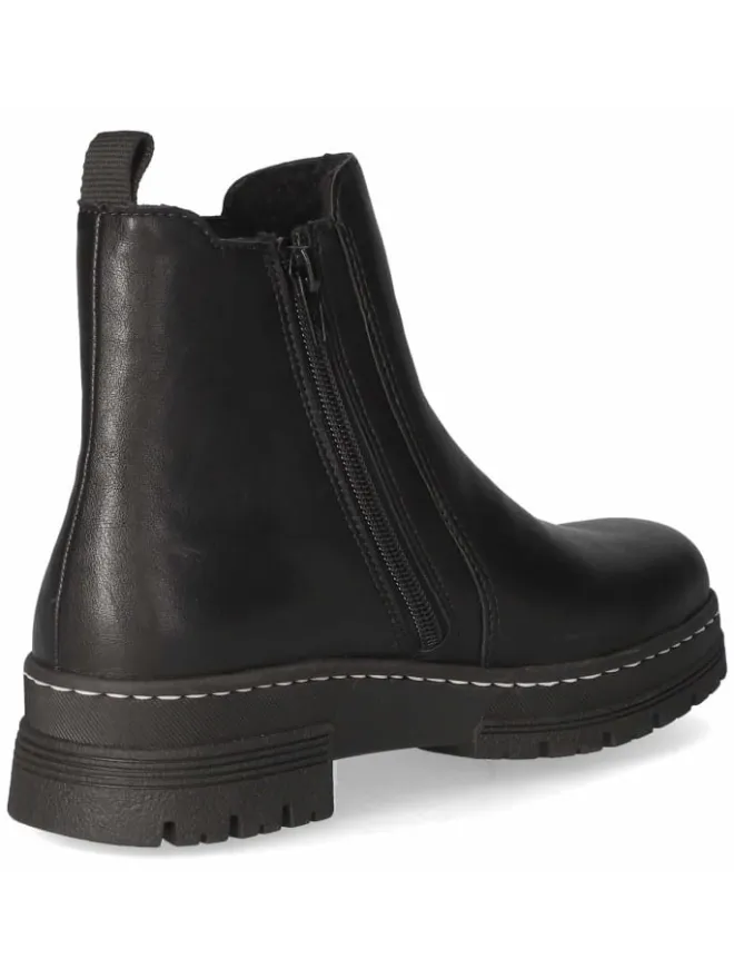rieker Stiefeletten^Schlupfstiefel in schwarz