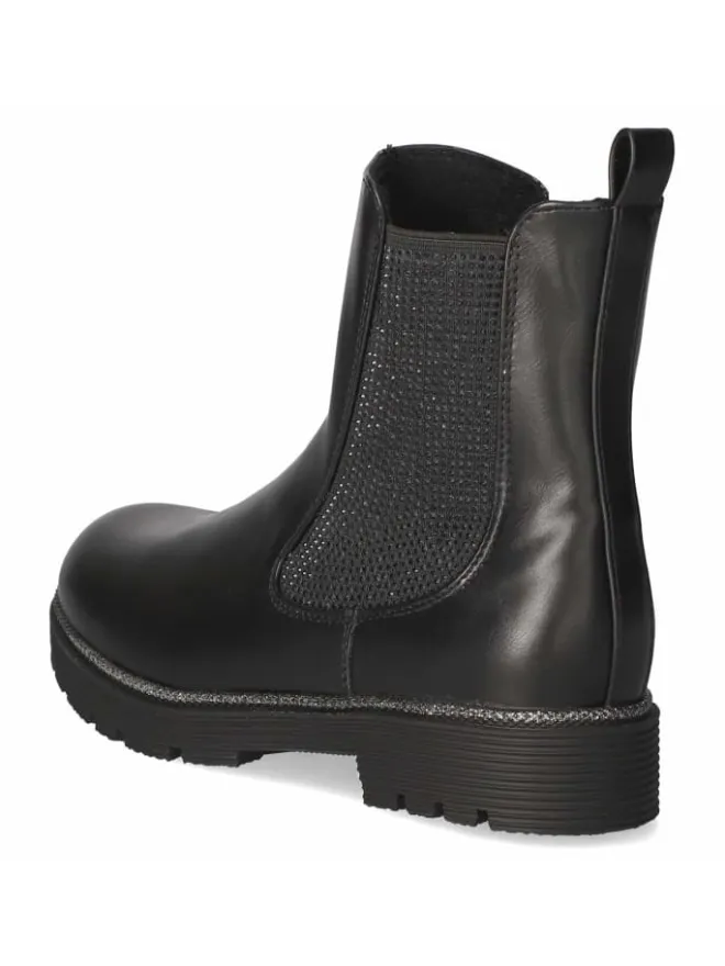 Schlupfstiefel in schwarz>Indigo Sale