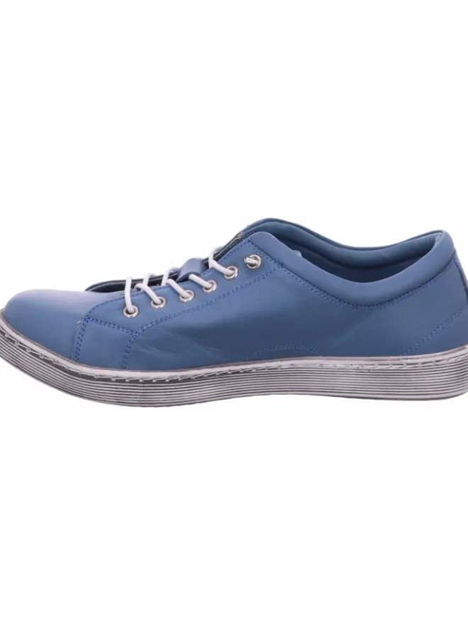 Scandi Schnürschuhe^Schnürhalbschuh in blau