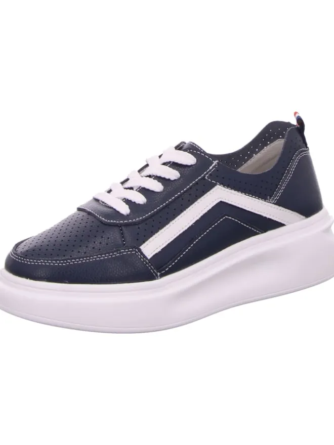 Schnürhalbschuh in blau>Scandi Hot