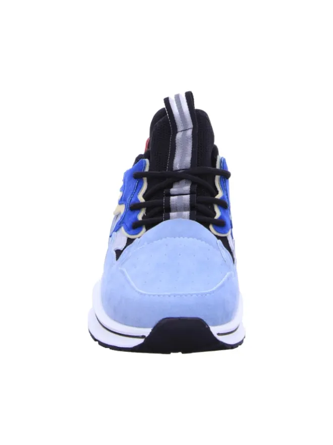 Scandi Schnürschuhe^Schnürhalbschuh in blau