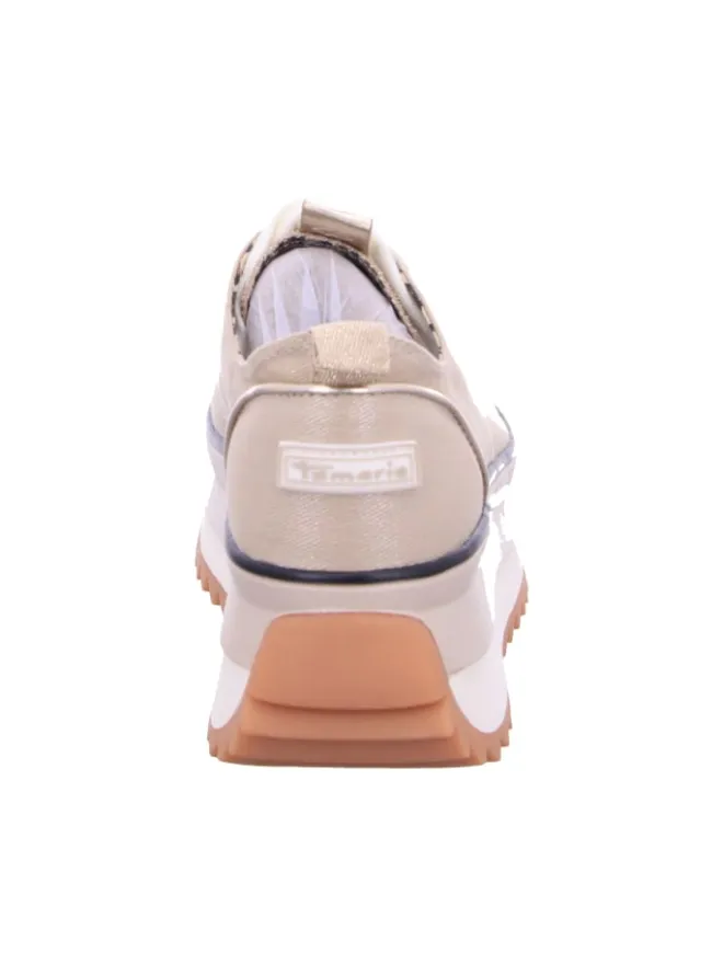 Schnürhalbschuh in gold>Tamaris New