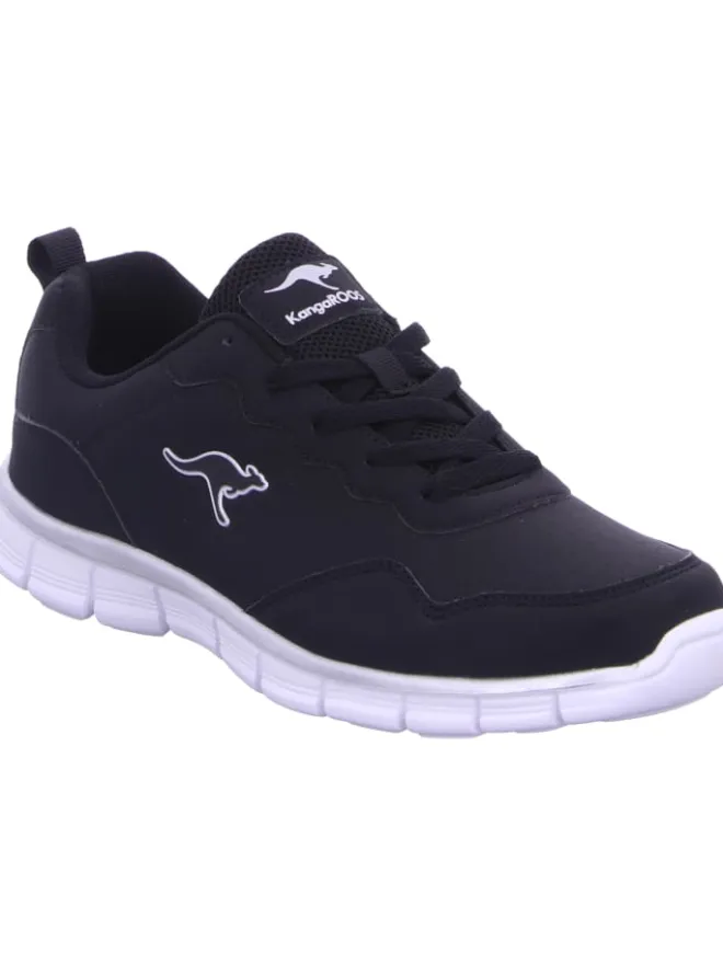 Kangaroos Schnürschuhe^Schnürhalbschuh in schwarz