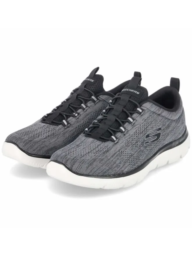 Skechers Sneakers^Schnürhalbschuh in schwarz
