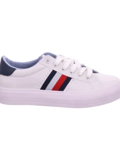 Schnürhalbschuh in weiß>Canadians Discount