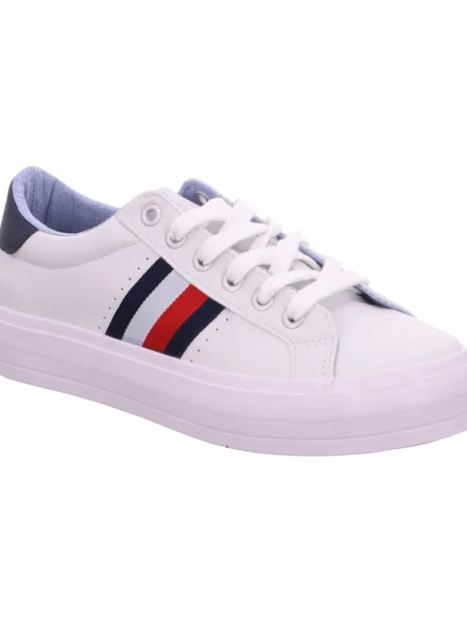 Schnürhalbschuh in weiß>Canadians Discount