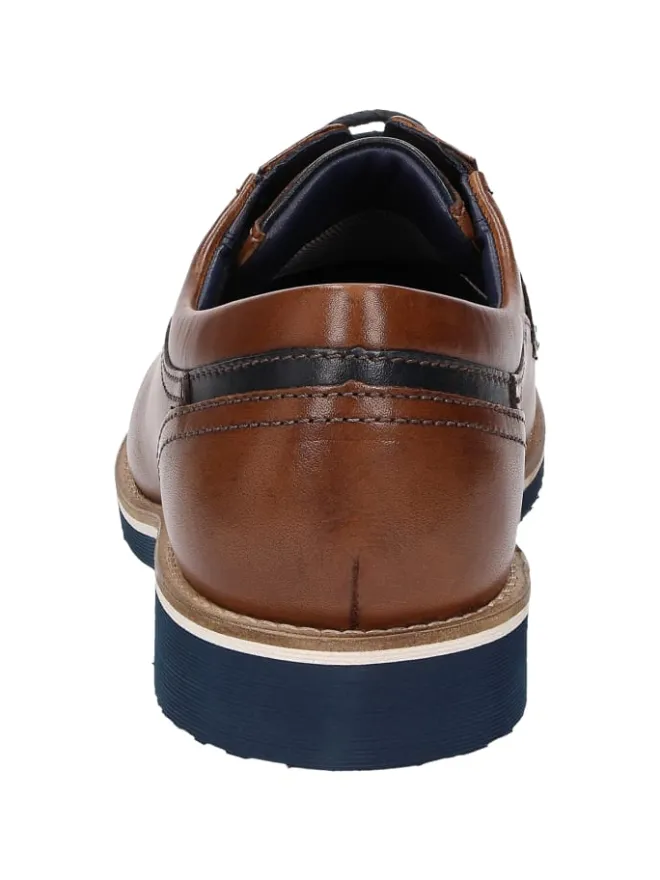 Sioux Schnürschuhe^Schnürschuh Dilip-716-H in cognac