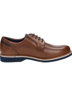 Sioux Schnürschuhe^Schnürschuh Dilip-716-H in cognac