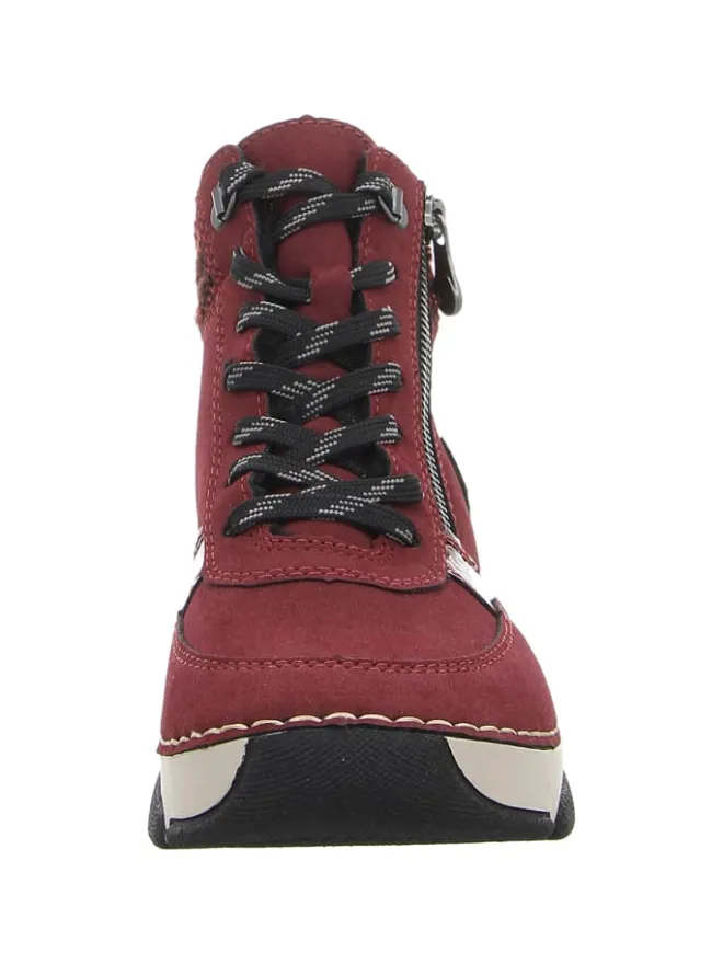 Schnürschuh in rot>rieker Best