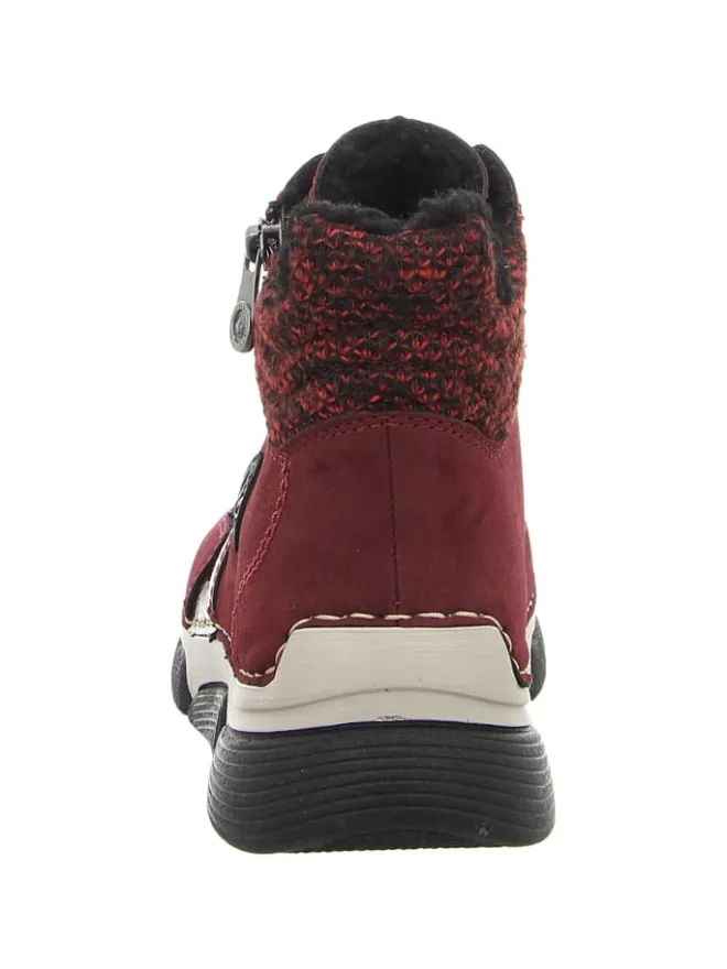 Schnürschuh in rot>rieker Best