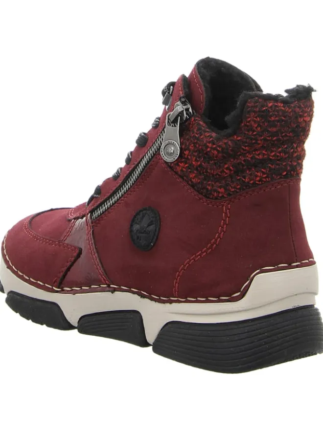 Schnürschuh in rot>rieker Best