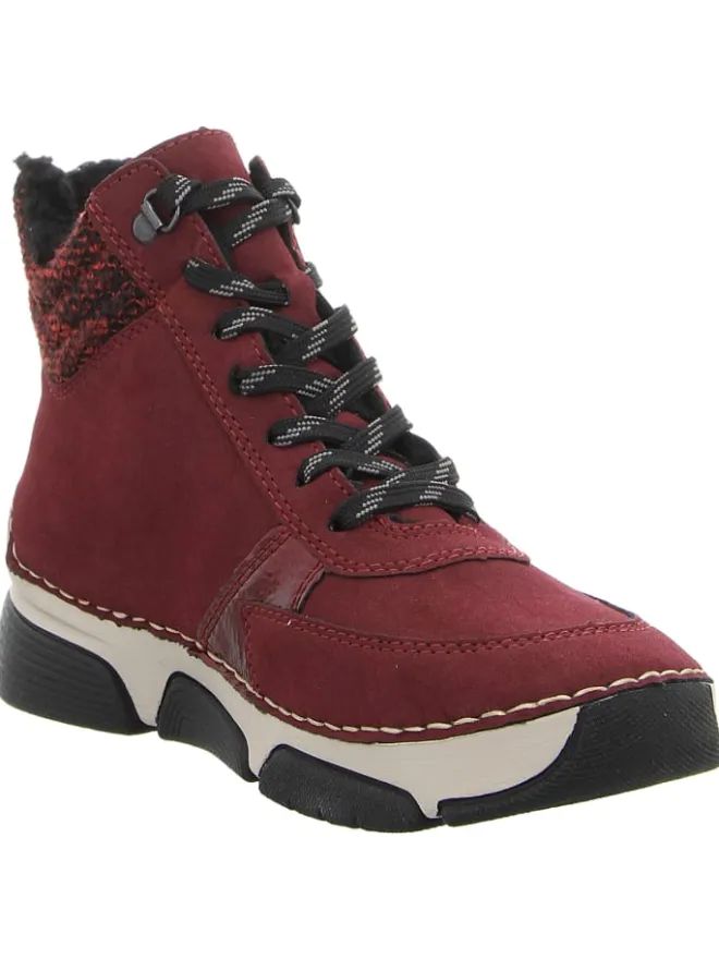 Schnürschuh in rot>rieker Best