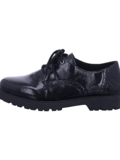 Schnürschuh in schwarz>rieker Outlet