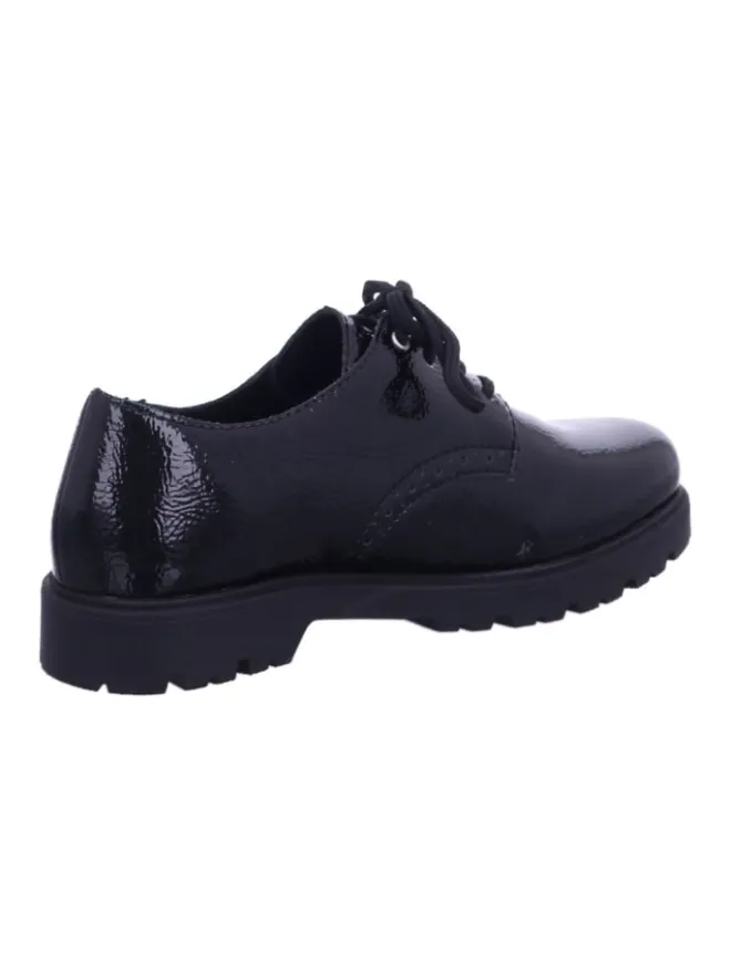 Schnürschuh in schwarz>rieker Outlet