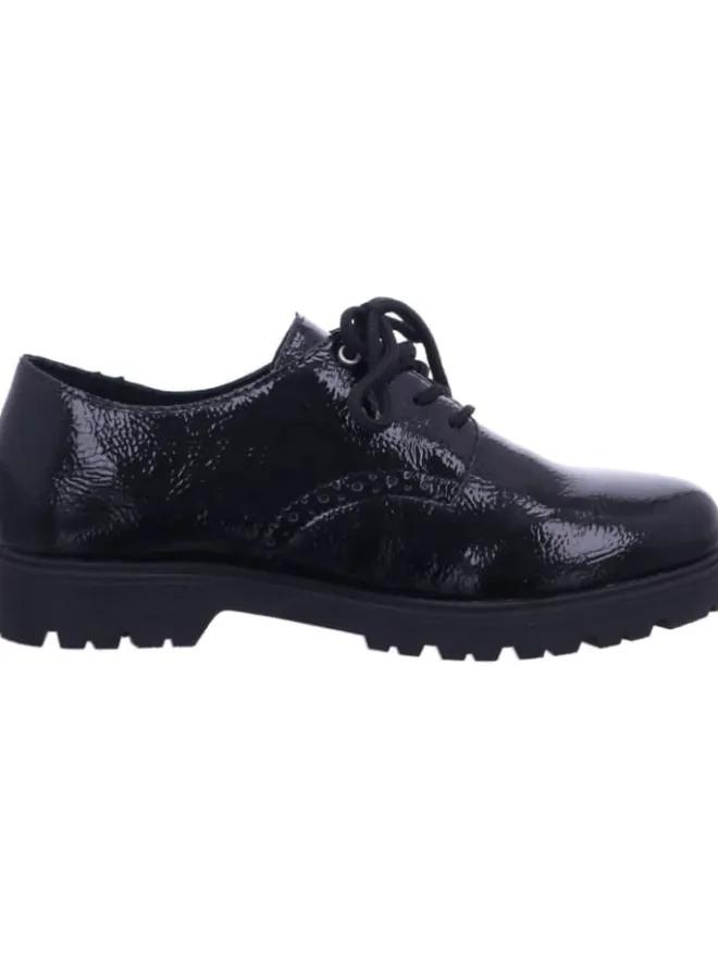 Schnürschuh in schwarz>rieker Outlet
