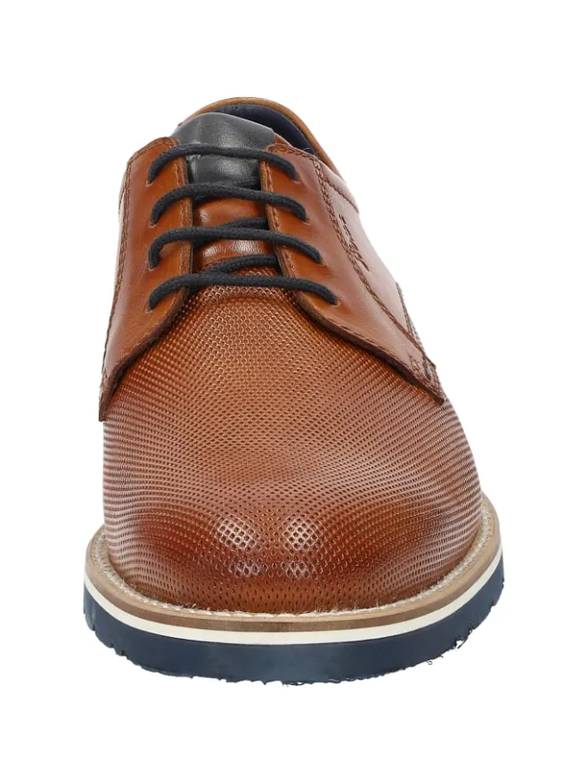 Sioux Schnürschuhe^Schnürschuh Rostolo-704 in cognac