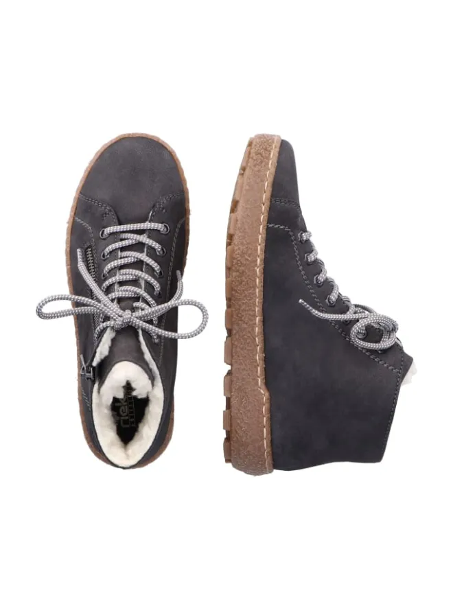 Schnürschuhe in anthrazit>rieker Best