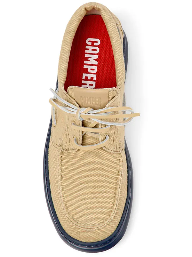 Schnürschuhe in Beige>Camper