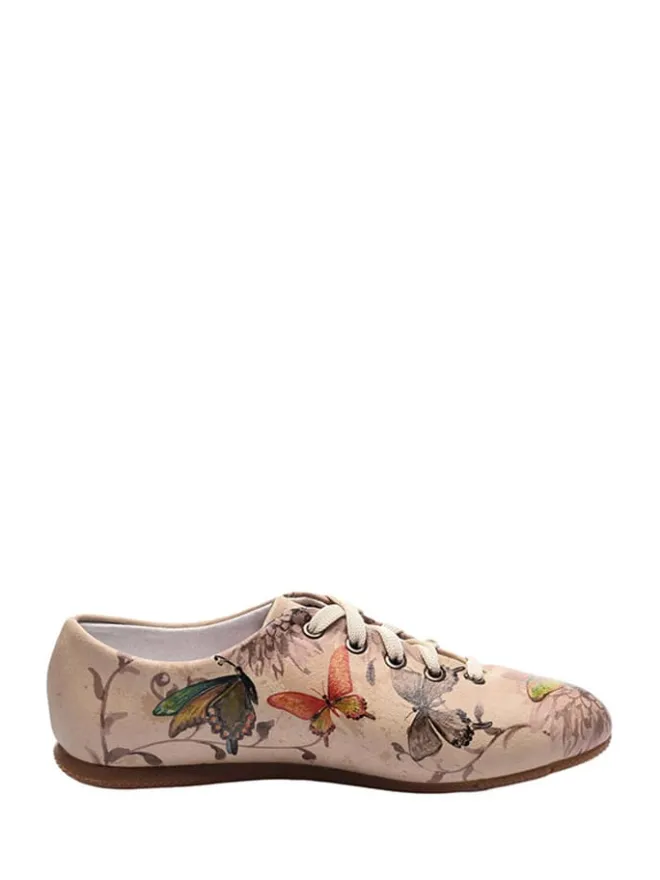 Streetfly Schnürschuhe^Schnürschuhe in Beige/ Braun/ Bunt