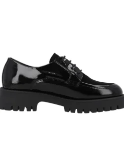 Schnürschuhe in BLACK><noscript><img width=