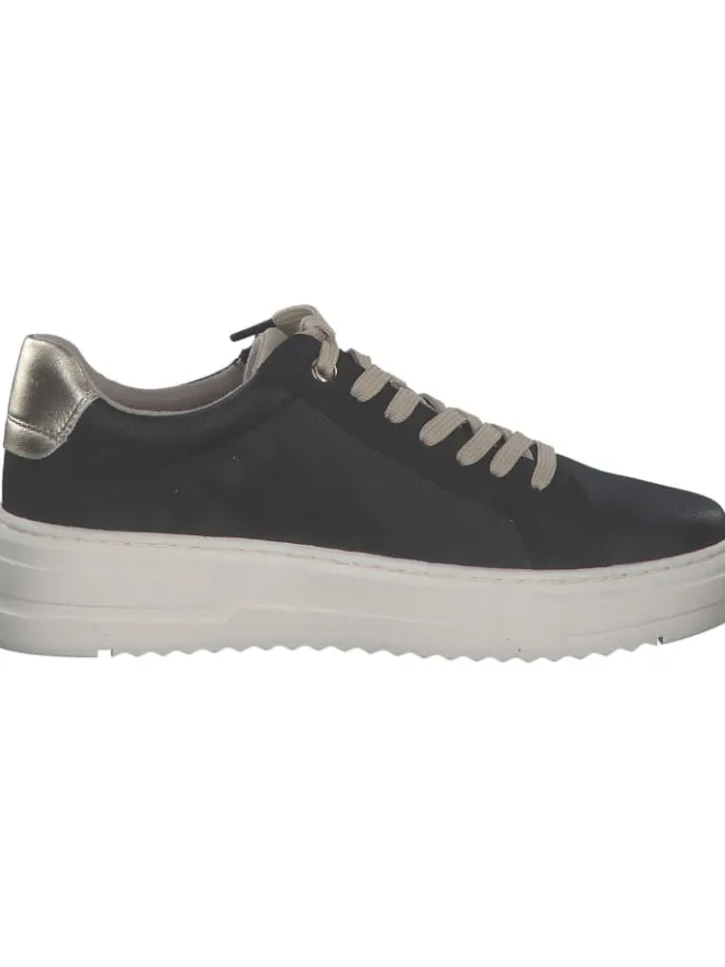 Schnürschuhe in black comb>Marco Tozzi