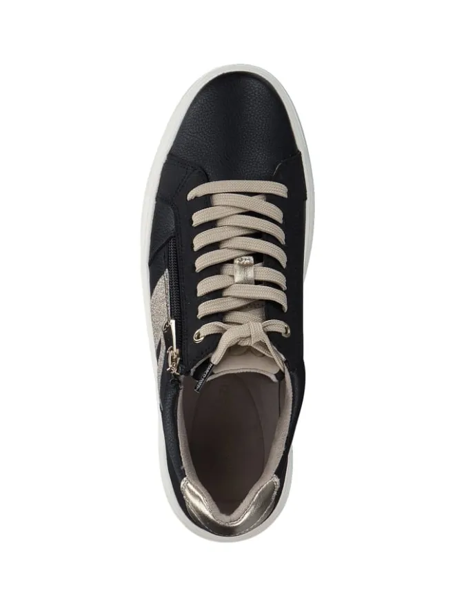 Schnürschuhe in black comb>Marco Tozzi