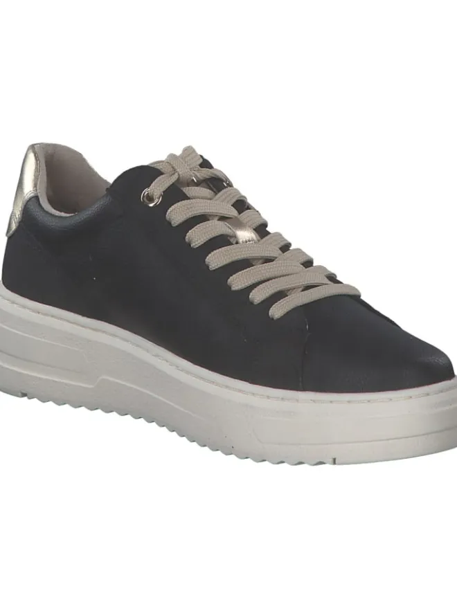 Schnürschuhe in black comb>Marco Tozzi