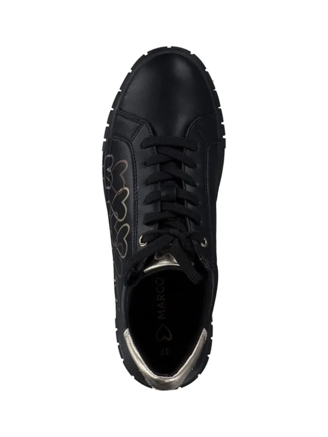 Marco Tozzi Schnürschuhe^Schnürschuhe in black comb