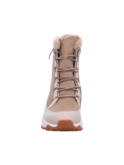 Schnürschuhe in crema/camel/ginger><noscript><img width=
