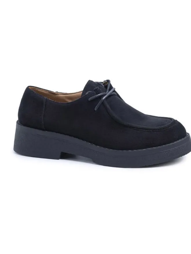 C'M Schnürschuhe^Schnürschuhe in Schwarz