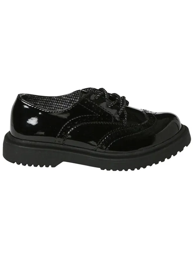 Schnürschuhe in Schwarz>vertbaudet Hot
