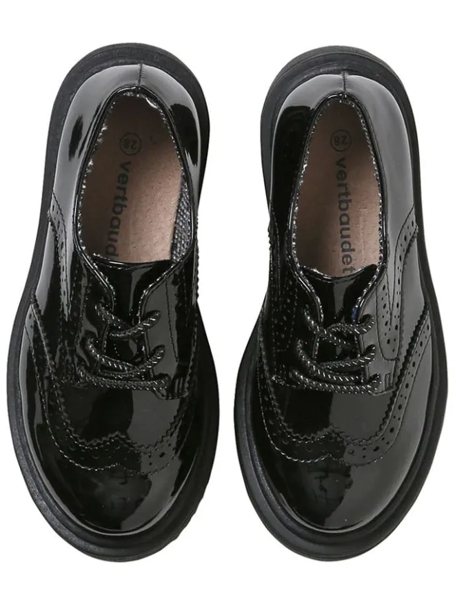 Schnürschuhe in Schwarz>vertbaudet Hot
