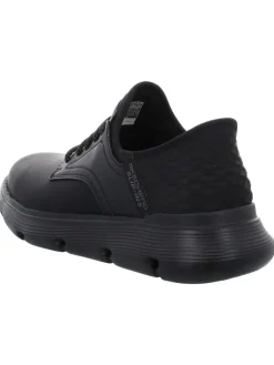 Schnürschuhe in schwarz><noscript><img width=