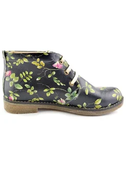 Goby Schnürschuhe^Schnürschuhe in Schwarz/ Bunt