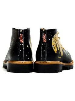 Schnürschuhe in Schwarz/ Bunt><noscript><img width=