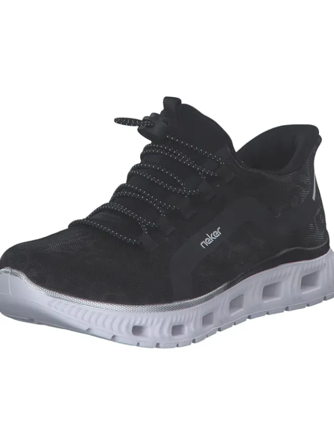 Schnürschuhe in schwarz/negro/schwarz>rieker New