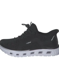 Schnürschuhe in schwarz/negro/schwarz><noscript><img width=