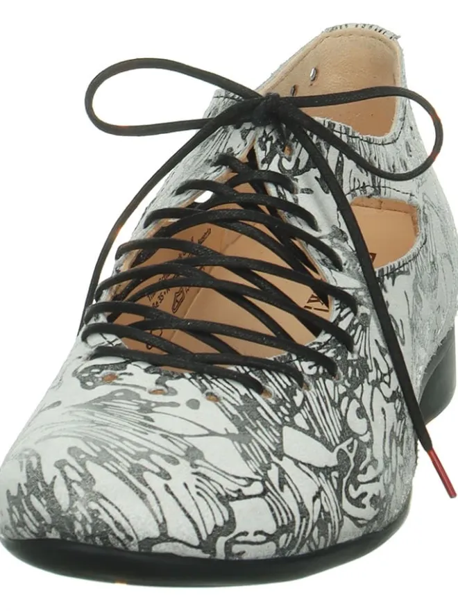 Think! Schnürschuhe^Schnürschuhe in Weiß/ Schwarz