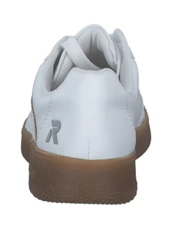 Schnürschuhe in weiss/camel><noscript><img width=
