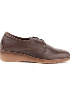 Schnürschuhe Wedge Anilav2 Brown in Braun>Purapiel
