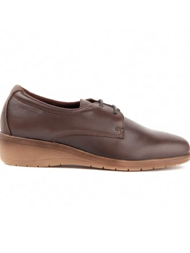 Schnürschuhe Wedge Anilav2 Brown in Braun>Purapiel
