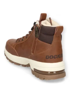 Dockers by Gerli Stiefel & Boots^Schnürstiefel in Braun