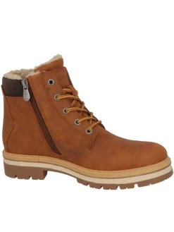 Tom Tailor Stiefel & Boots^Schnürstiefel in Braun