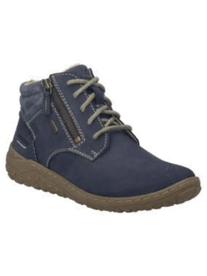 Josef Seibel Schnürschuhe^Schnürstiefel in blau