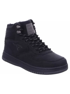 Schnürstiefel in schwarz><noscript><img width=