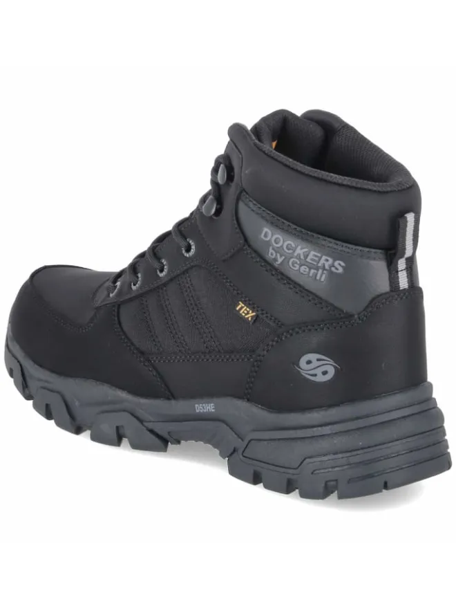Schnürstiefel in schwarz>Dockers by Gerli Best