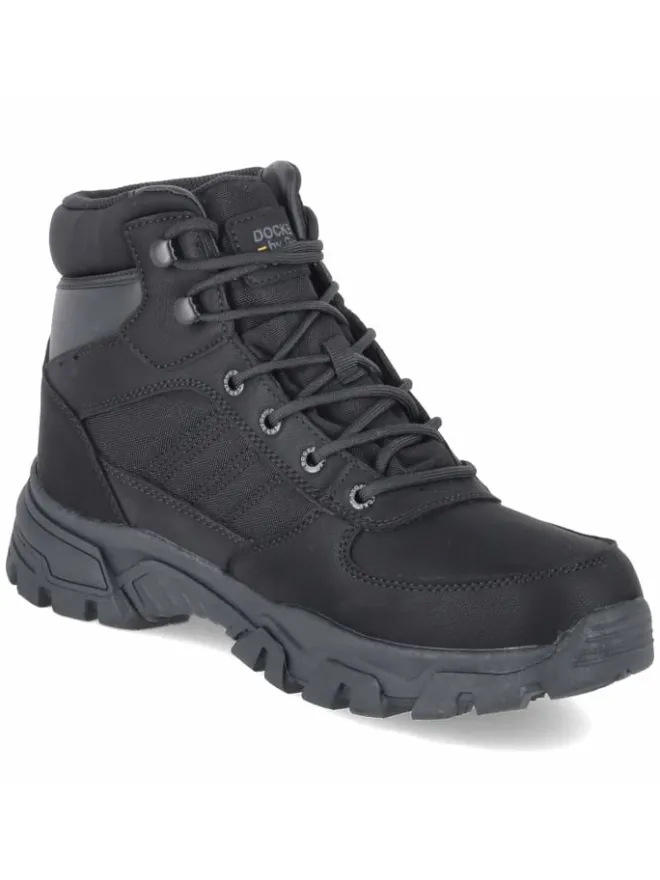 Schnürstiefel in schwarz>Dockers by Gerli Best