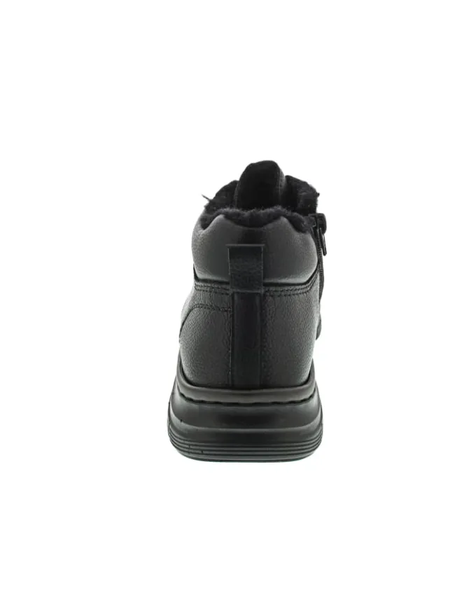 rieker Stiefel & Boots^Schnürstiefel Schwarz